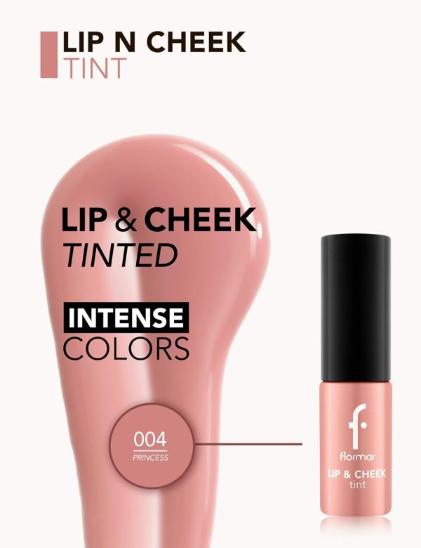 ⁦Flormar Lip & Cheek Tint 004 Princess⁩ - الصورة ⁦5⁩