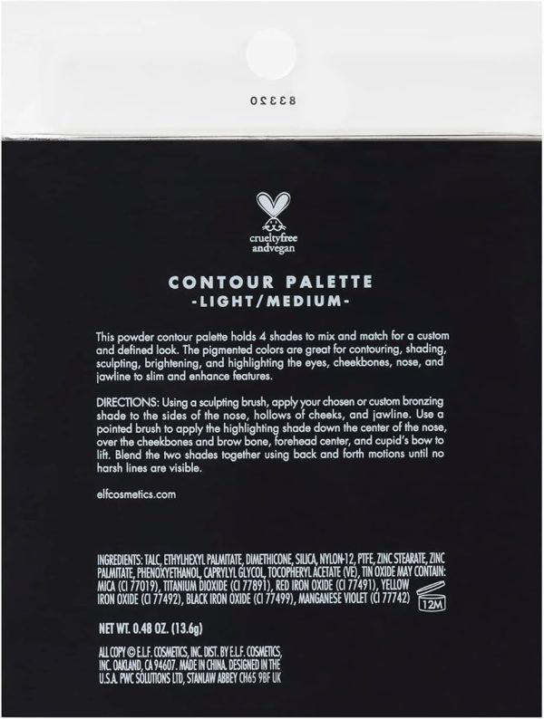 ⁦e.l.f. 83320 Contour Palette⁩ - الصورة ⁦2⁩
