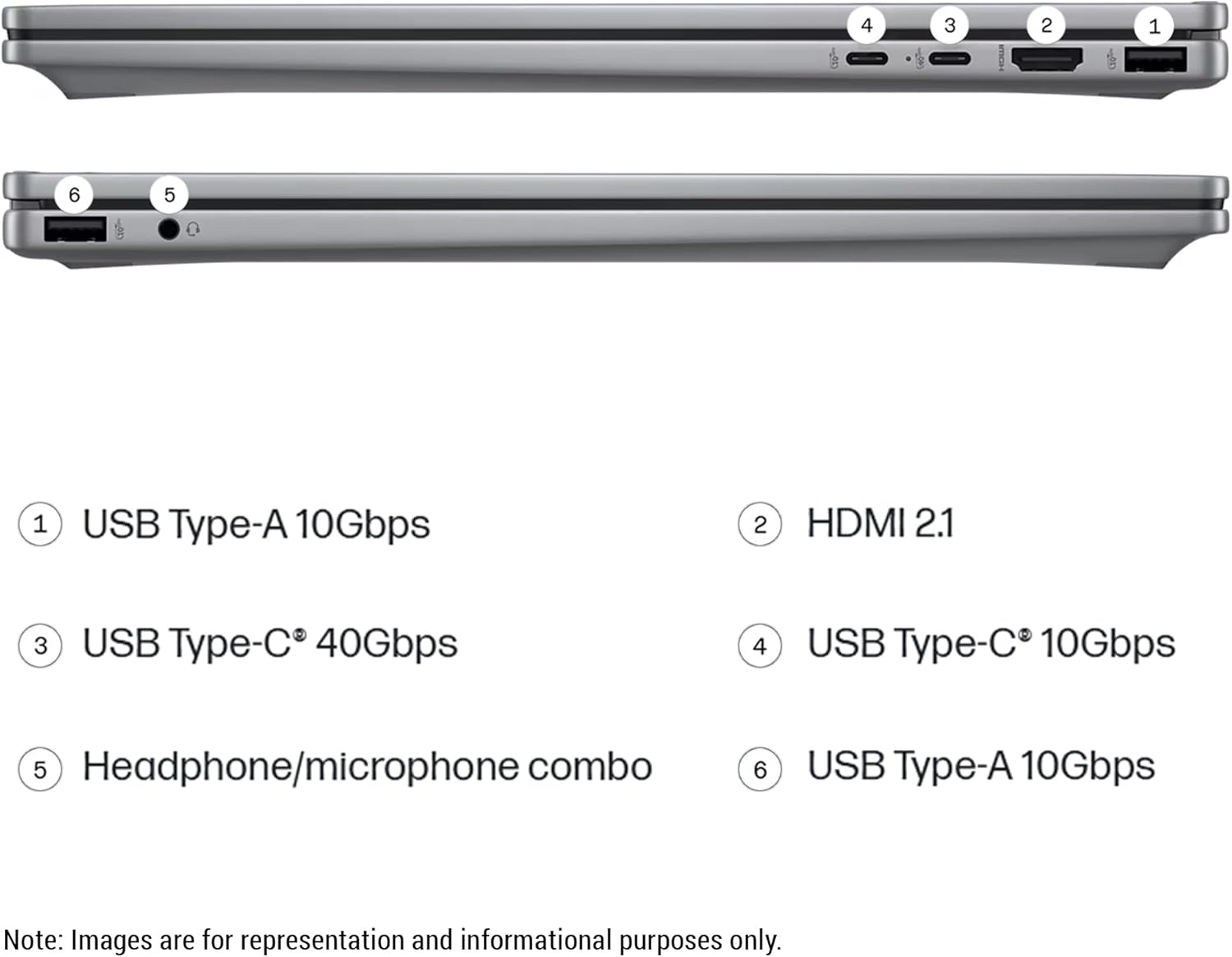 HP OmniBook X AI 16 Laptop, Intel Ultra 7-255H, 64 GB DDR5 RAM, 4 TB PCIe SSD, 16" 2K (2048x1280) OLED Touchscreen, Nvidia G-Force RTX 4050, Backlit Keyboard, W11 Pro, Meteor Silver 4 HP OmniBook X AI 16 Laptop, Intel Ultra 7-255H, 64 GB DDR5 RAM, 4 TB PCIe SSD, 16" 2K (2048x1280) OLED Touchscreen, Nvidia G-Force RTX 4050, Backlit Keyboard, W11 Pro, Meteor Silver - الصورة 4