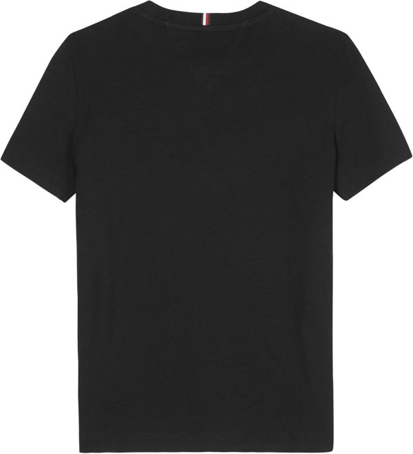 ⁦Tommy Hilfiger Unisex-Kid ESSENTIAL TEE S/S, BDS T-Shirts⁩ - الصورة ⁦2⁩