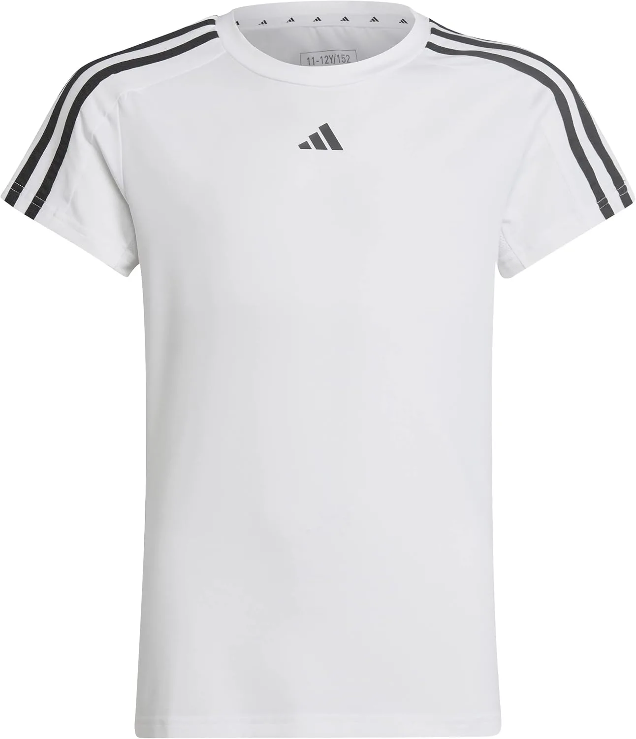 adidas female Junior Train Essentials Aeroready 3-stripes Slim-fit Training T-shirt
