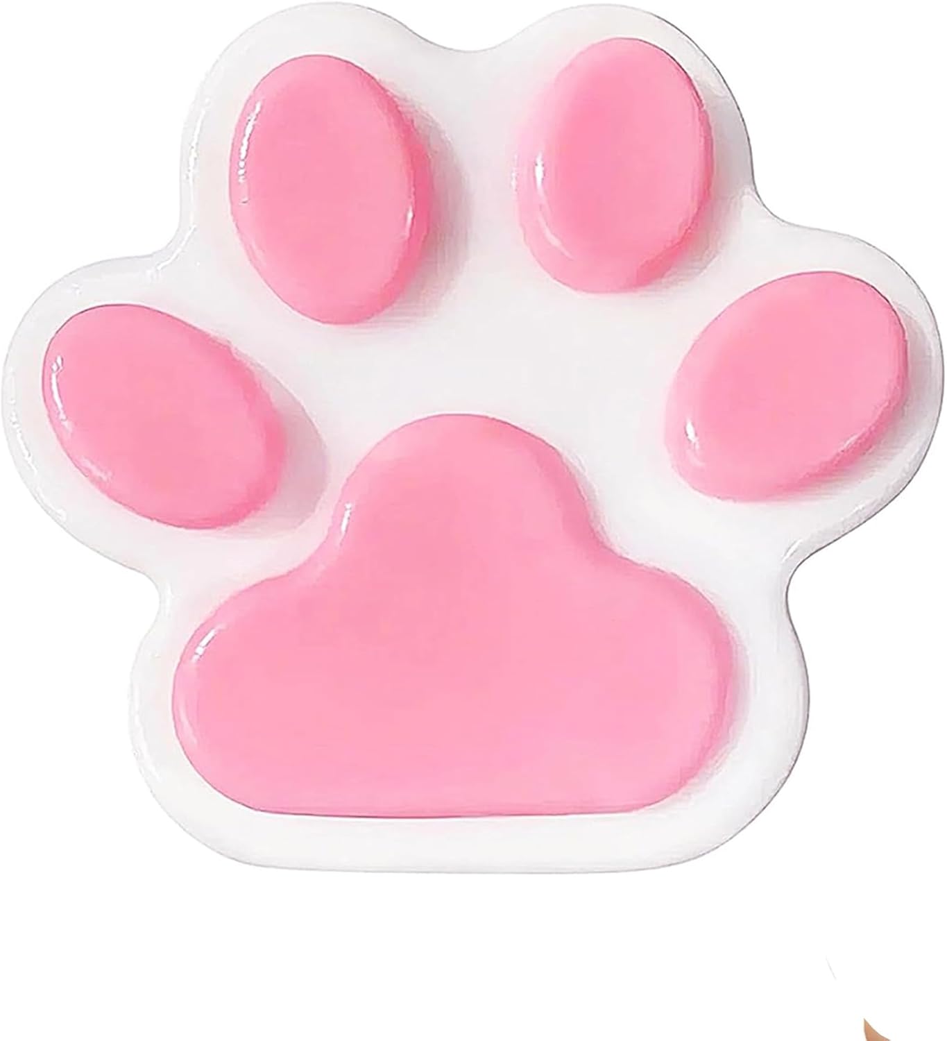 TSWCBYYLB Handmade Big Taba Squishy Cat Paw Silicone Squeeze Toys for Stress Relief (Pink) 1 TSWCBYYLB Handmade Big Taba Squishy Cat Paw Silicone Squeeze Toys for Stress Relief (Pink)