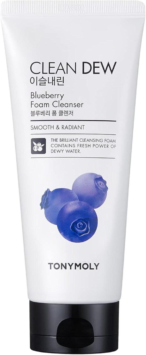 TonyMoly Clean Dew Blueberry Foam Cleanser