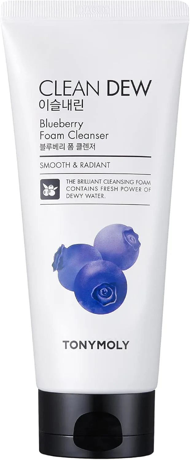 TonyMoly Clean Dew Blueberry Foam Cleanser