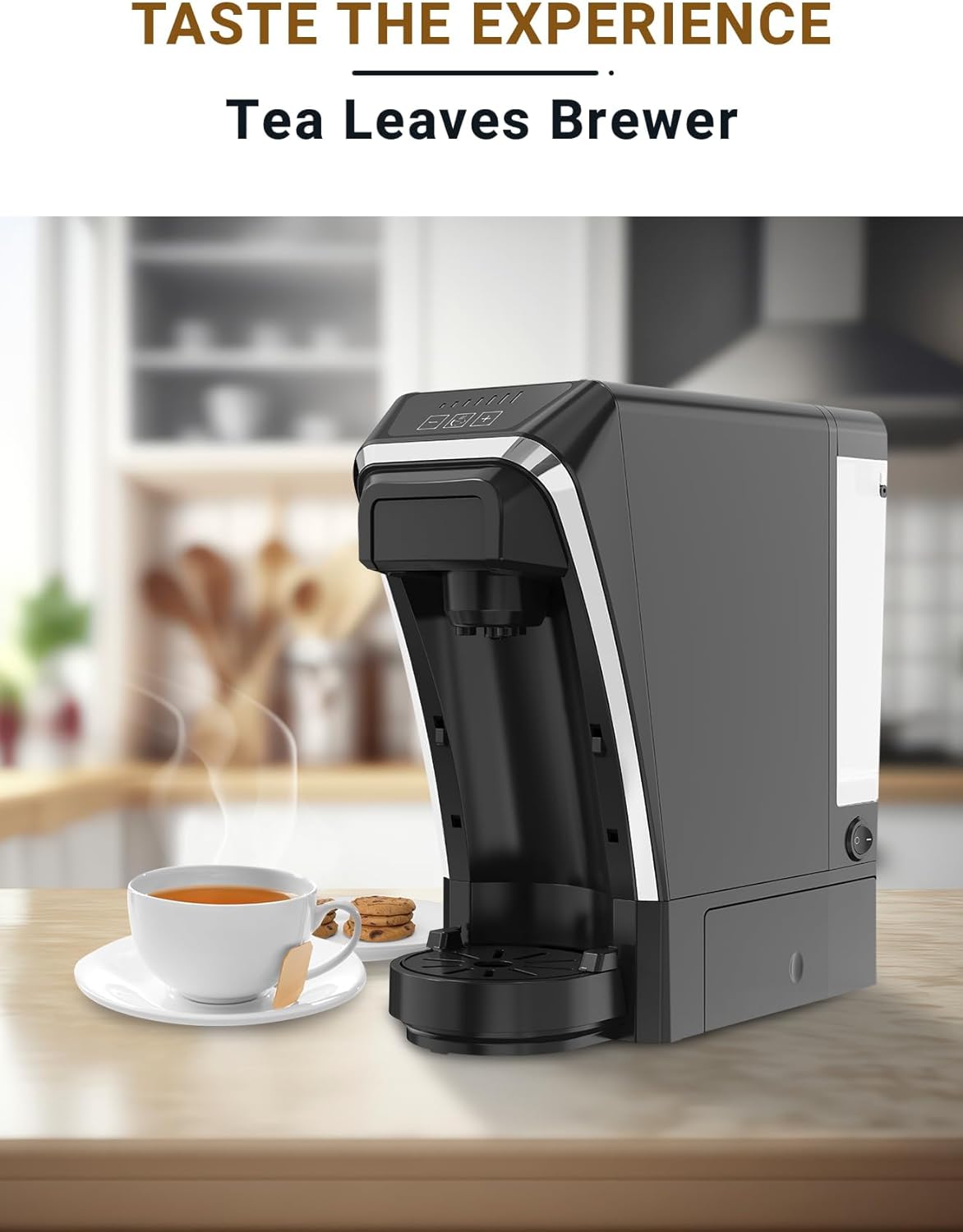 LePresso Multi-Capsule Tea & Coffee Machine, 20 Bar Italian Pump, Tea Leaves Brewer, Compatible with Multiple Coffee Capsules, 1400W Power, 1L Capacity, Patented Technology - Black 5 LePresso Multi-Capsule Tea & Coffee Machine, 20 Bar Italian Pump, Tea Leaves Brewer, Compatible with Multiple Coffee Capsules, 1400W Power, 1L Capacity, Patented Technology - Black - الصورة 5