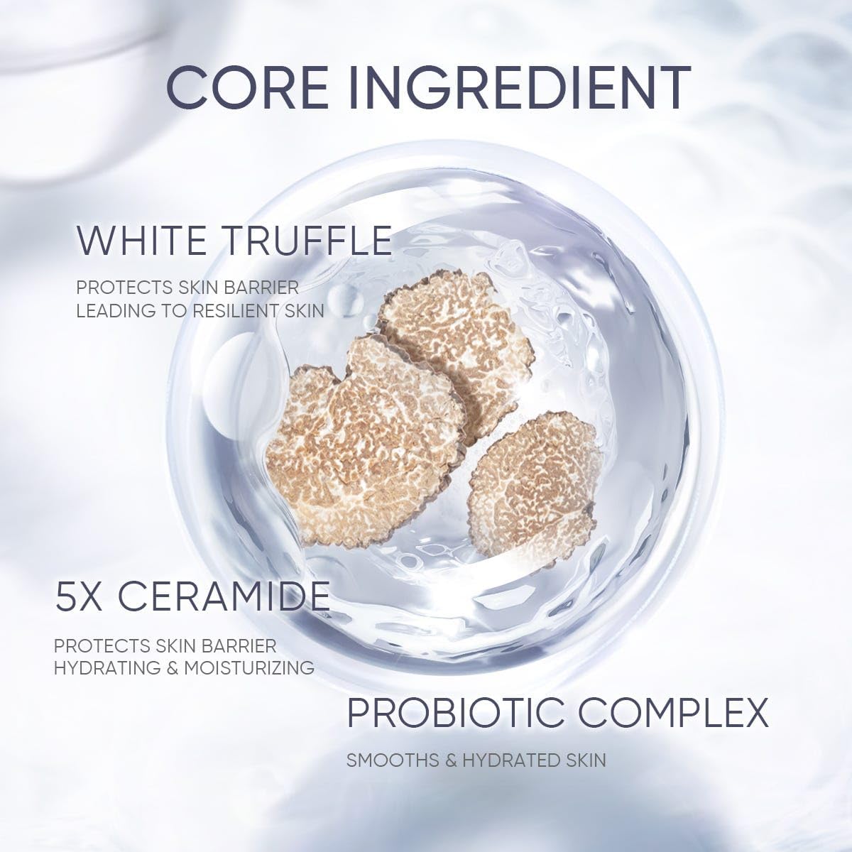 Skintevic Skin Care Kit, Mud Mask, Truffle Cream, Moisturizing Gel with Ceramides, Salicylic Acid Serum, Niacinamide Serum for Skin Barrier Prevention and Removal of Pimples and Acne Toning 2 Skintevic Skin Care Kit, Mud Mask, Truffle Cream, Moisturizing Gel with Ceramides, Salicylic Acid Serum, Niacinamide Serum for Skin Barrier Prevention and Removal of Pimples and Acne Toning - الصورة 2