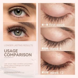 Eyelash Growth Serum | Lash Serum for Longer, Fuller, and Thicker Lashes | 3ML Eyelash Boosting Formula