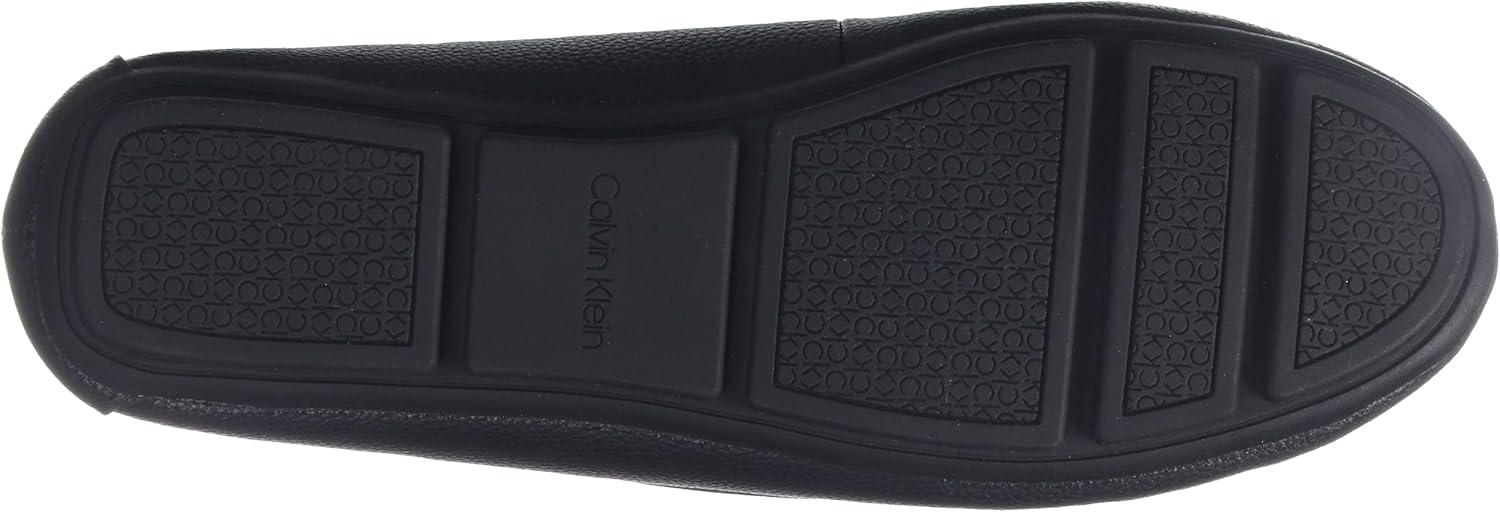 Calvin Klein Women's Layne Loafer Flat Black Leather 967 7, 37 EU 4 Calvin Klein Women's Layne Loafer Flat Black Leather 967 7, 37 EU - الصورة 4