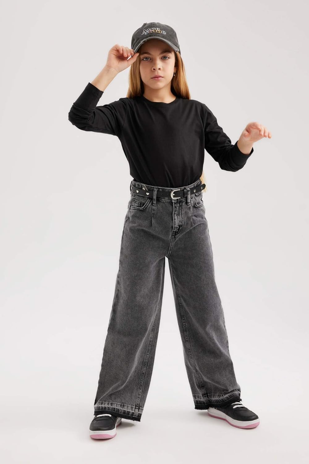 DeFacto Girls B7785A8 T-Shirt 2 DeFacto Girls B7785A8 T-Shirt - الصورة 2