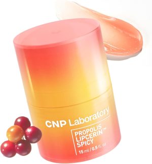 CNP Honey Lip Butter - Propolis Lipcerin™ 04 Mint, Hydrating Overnight Manuka Lip Balm & Mask, Plumping, 12hrs Long-lasting Moisture, Gifts for Women, Korean Skin Care, 0.5 fl.oz.