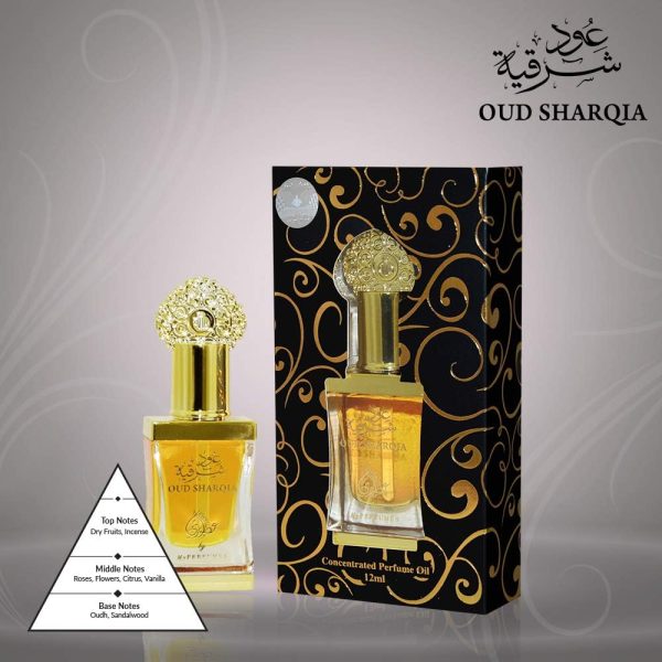 ⁦Arabiyat Oud Sharqia Concentrated Perfume Oil for Unisex 12ml⁩ - الصورة ⁦4⁩