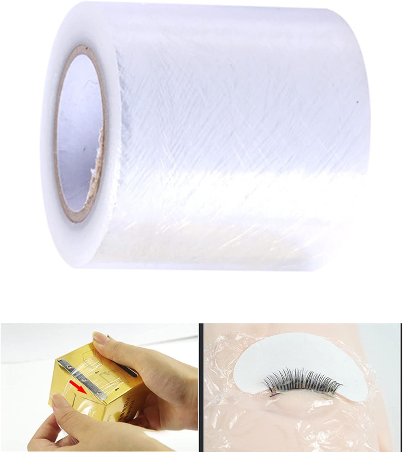 YUEHUINIAO Microblading Clear Wrap Preservative Film for Permanent Makeup Eyebrow Accessories 2 YUEHUINIAO Microblading Clear Wrap Preservative Film for Permanent Makeup Eyebrow Accessories - الصورة 2