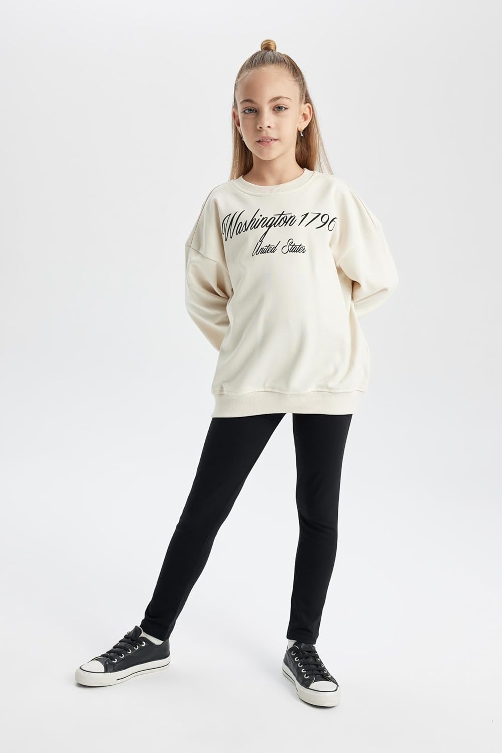 DeFacto Girls B7786A8 Leggings 2 DeFacto Girls B7786A8 Leggings - الصورة 2