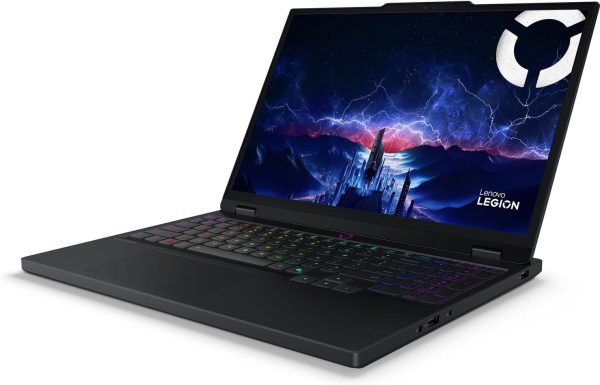⁦Lenovo Legion 5i Gen 10, AI Gaming Laptop, Intel Ultra 9 275HX, 15.1" OLED 2.6K (2560 x 1600) 165Hz, 500 nits, 32GB DDR5, 2TB SSD, NVIDIA RTX 5070, 5MP Camera, Wi-Fi 7, Win 11 - Eclipse Black⁩ - الصورة ⁦2⁩