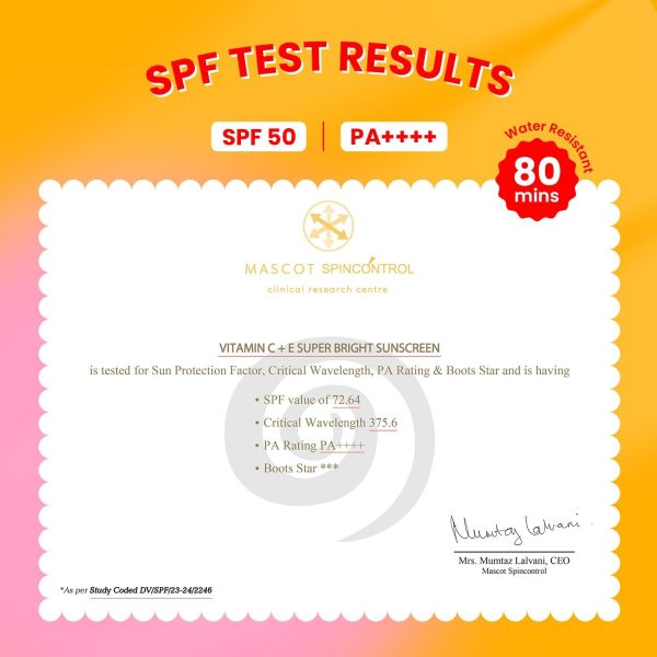⁦Dot & Key Vitamin C + E Super Bright Sunscreen SPF 50⁩ - الصورة ⁦7⁩