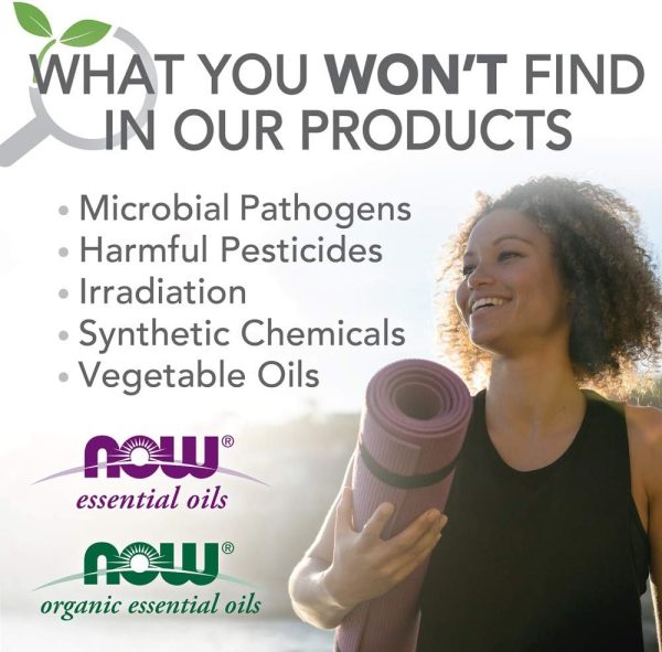 ⁦NOW Essential Oils - Peppermint Oil (100% Pure) - 16 fl. oz (473 ml) by NOW⁩ - الصورة ⁦5⁩