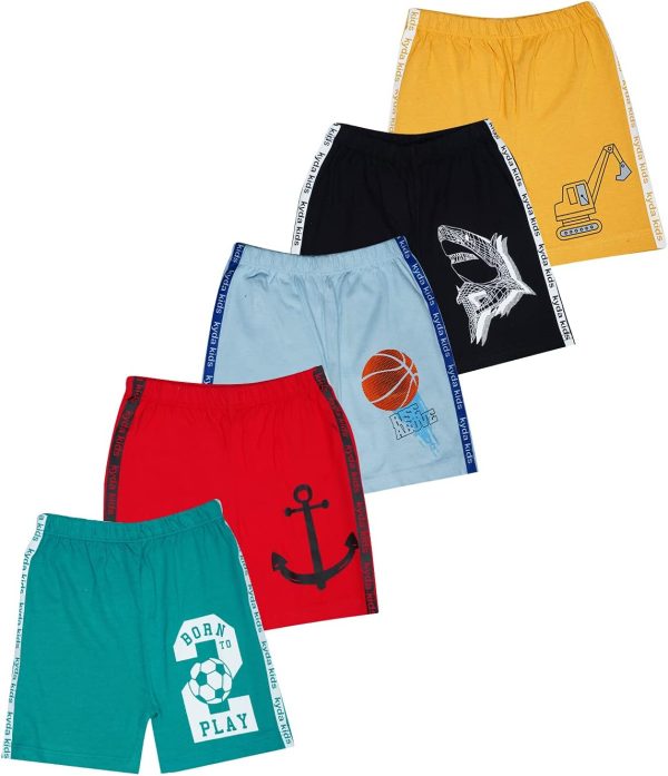 KYDA KIDS unisex-child SHARK Casual Shorts