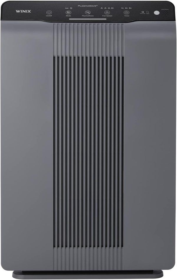 Winix 5300-2 Air Purifier for Allergy Sufferers with H13 HEPA Air Filter for Allergies, Dust, Pollen, Pet Hair, Air Quality Feedback and Car Mode, Air Purifier CADR 390 m³/h for 99 ㎡
