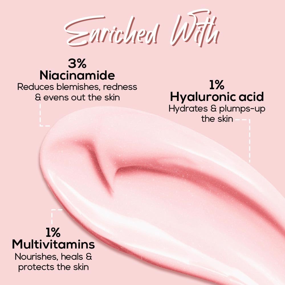 RENEE Lumi Glow Highlighting Moisturizer | Enriched with 3% Niacinamide & 1% Hyaluronic Acid | Prevents Photoaging & UV Damage | Reduces Pigmentation, Fine Lines & Wrinkles | Non-Sticky | Glowing Skin 4 RENEE Lumi Glow Highlighting Moisturizer | Enriched with 3% Niacinamide & 1% Hyaluronic Acid | Prevents Photoaging & UV Damage | Reduces Pigmentation, Fine Lines & Wrinkles | Non-Sticky | Glowing Skin - الصورة 4