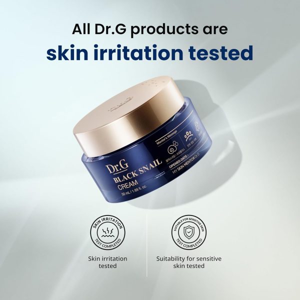 ⁦Dr.G Black Snail Cream 50ml, K-Beauty⁩ - الصورة ⁦8⁩