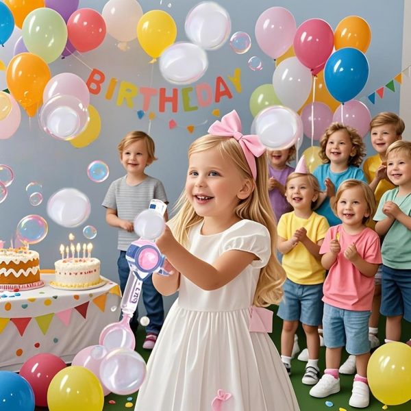 ⁦Elastic Bubble Fog Wand, Colorful Smoke Bubble Machine, Magic Bubble Machine Elastic Bubble Fog, with Elastic Smoke Effect,Interactive Fog Bubble Machines for Party, Wedding, Festival, Birthday(Pink)⁩ - الصورة ⁦3⁩