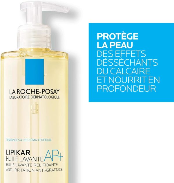 ⁦La Roche-Posay Lipikar huile lavante AP+ cleansing oil-750 ml⁩ - الصورة ⁦2⁩
