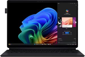 Asus ProArt PZ13" 3K (2880 x 1800) OLED,HT5306QA-LX004W,Qualcomm SnapdragonX Plus up to 45TOPS,16GB RAM DDR5,1TB M.2 NVMe,Wireless detachable Keyboard,TYPE-C, Adapter,0.85 kg, WIN 11,Aluminum Black
