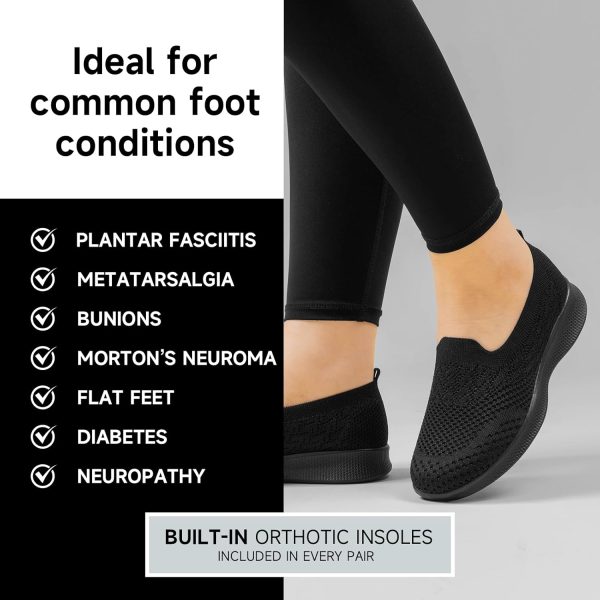 ⁦MrToNo Women's Slip On Barefoot Walking Shoes Lightweight Breathable Comfortable Shoes Indoor Outdoor⁩ - الصورة ⁦5⁩