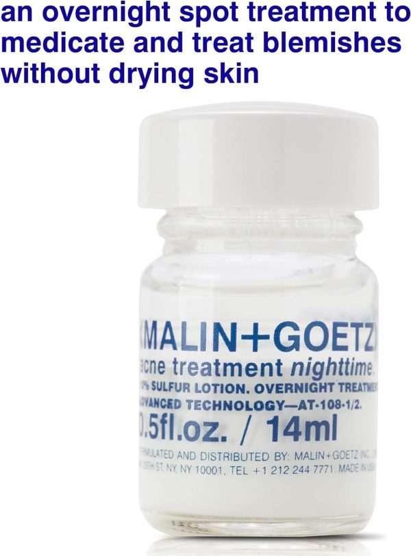 ⁦MALIN+GOETZ Acne Treatment Nighttime 14.75ml/0.5oz⁩ - الصورة ⁦3⁩