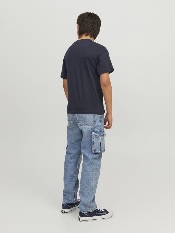 ⁦JACK & JONES Boys JJESTAR JJ TEE SS NOOS JNR T-Shirt⁩ - الصورة ⁦3⁩