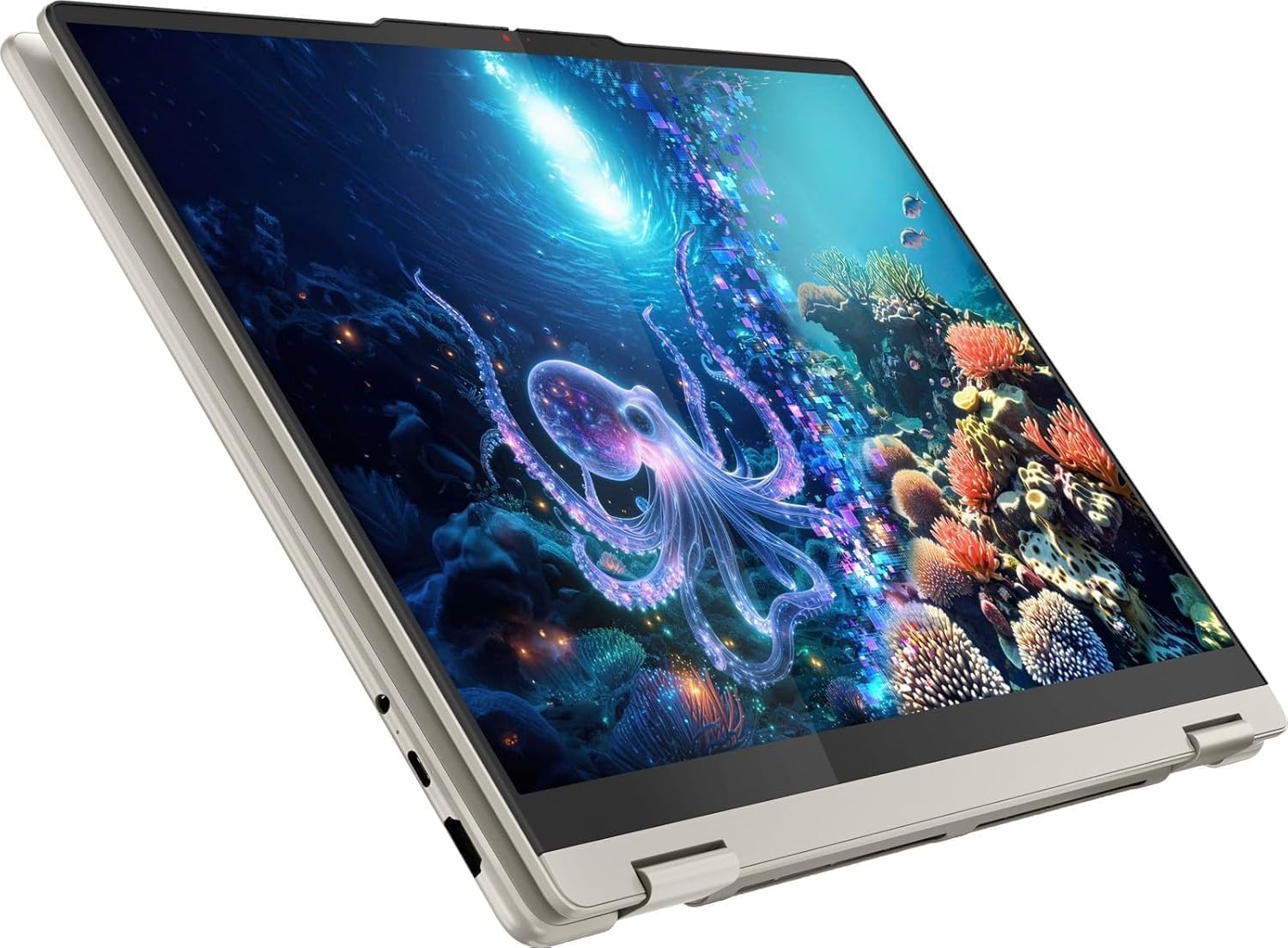 Lenovo Yoga 7 2 in 1 AI Laptop 16” 2K Touchscreen, AMD Ryzen AI 5 340 Up to 4.8GHz, AMD Radeon 840M, 16GB LPDDR5X, 1TB SSD, WiFi 7, Backlit KB, Fingerprint, Windows 11 PRO W/BWE Accessorie 7 Lenovo Yoga 7 2 in 1 AI Laptop 16” 2K Touchscreen, AMD Ryzen AI 5 340 Up to 4.8GHz, AMD Radeon 840M, 16GB LPDDR5X, 1TB SSD, WiFi 7, Backlit KB, Fingerprint, Windows 11 PRO W/BWE Accessorie - الصورة 7