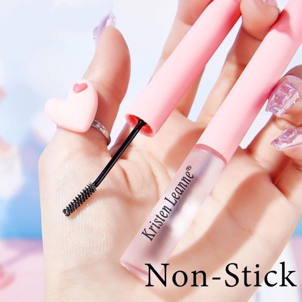 ⁦Azonee Natural Eyebrow Gel, Clear Brow Gel for Shaping Eyebrow, Eyebrow Glue, Quickly Dry clear Mascara and Brow Gel, Brow Gel with Blush, Portable Design &Long Lasting, Waterproof Essence Brow Gel⁩ - الصورة ⁦7⁩