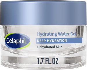 Cetaphil Deep Hydration Skin Restoring Water Gel with Hyaluronic and Polyglutamic Acid, Face Moisturizer, 72 Hour Hydration, For Dry, Dehydrated Sensitive Skin, Fragrance Free, 1.7 oz, Fragrance Free
