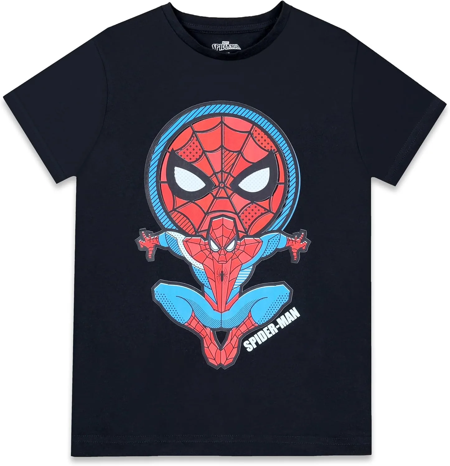 Marvel Boys Marvel Spiderman Kids Boys Short Sleeves T-Shirt Western (pack of 1)
