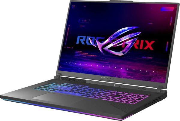 ⁦ASUS ROG Strix G18 (2025) Gaming Laptop, 18” ROG FHD+ 16:10 144Hz, NVIDIA® GeForce RTX™ 5060, AMD Ryzen™ 9 8940HX Mobile Processor, 16GB DDR5-5200Mhz, 1TB SSD, Wi-Fi 6E, Wind 11 Home⁩ - الصورة ⁦9⁩