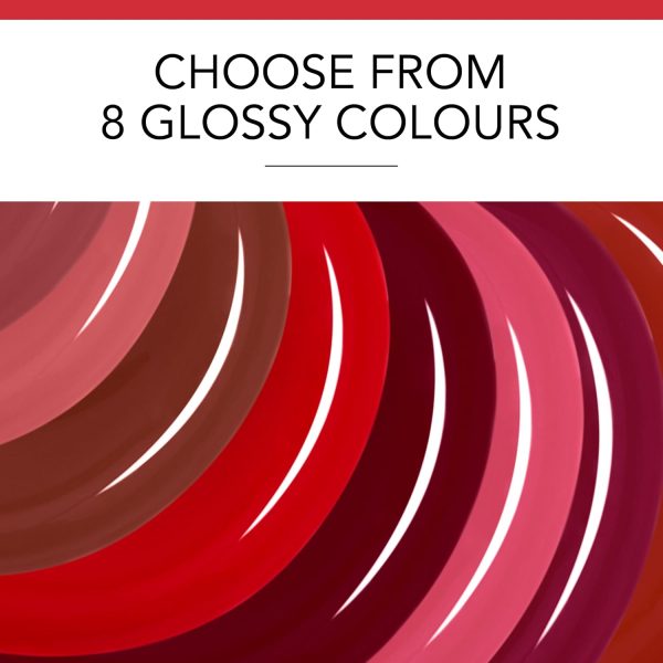 ⁦Bourjois Fabuleux Ink Lacquer, 08 Cinna'mon Amour, Glossy Lip Stain, Hydrating Non-sticky Shine, Smooth, Healthy-Looking Lips, Sunflower Oil, Smudge Proof and Transfer Proof, Up to 8H Wear, 3.5ml⁩ - الصورة ⁦7⁩