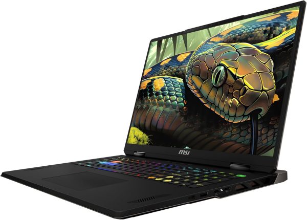 ⁦MSI Vector A18 HX Gaming Laptop, AMD Ryzen 9-9955HX, 64 GB DDR5 RAM, 4 TB PCIe SSD, 18" QHD+ (2560x1600) 240Hz Display, Nvidia G-Force RTX 5070Ti, 24 Zone RGB Keyboard, W11 Pro, Cosmo Gray⁩ - الصورة ⁦7⁩