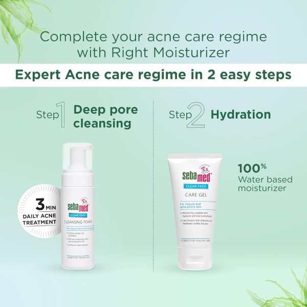 ⁦SEBAMED Clear Face Care Gel, 50 Ml⁩ - الصورة ⁦6⁩
