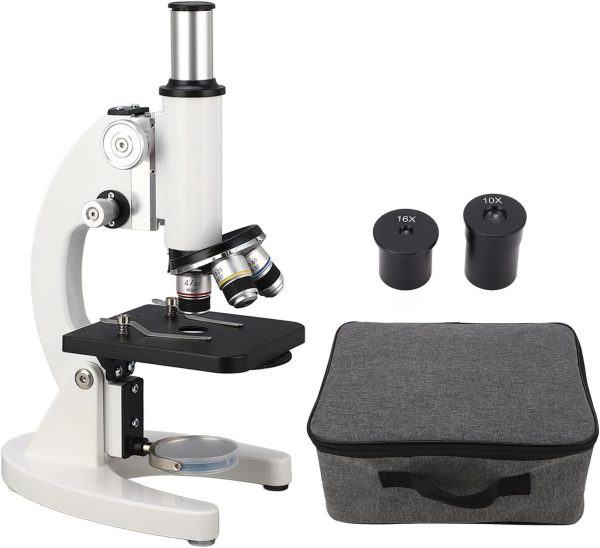 ⁦BROLEO Microscope, Easy To Use Monocular Microscope Set 640X for School⁩ - الصورة ⁦6⁩