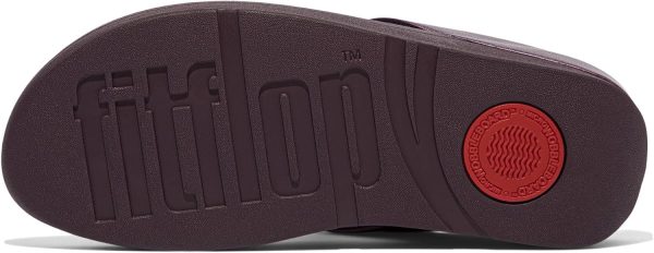 ⁦FitFlop Halo Bead-Circle Metallic Toe-Post womens Sandal⁩ - الصورة ⁦3⁩