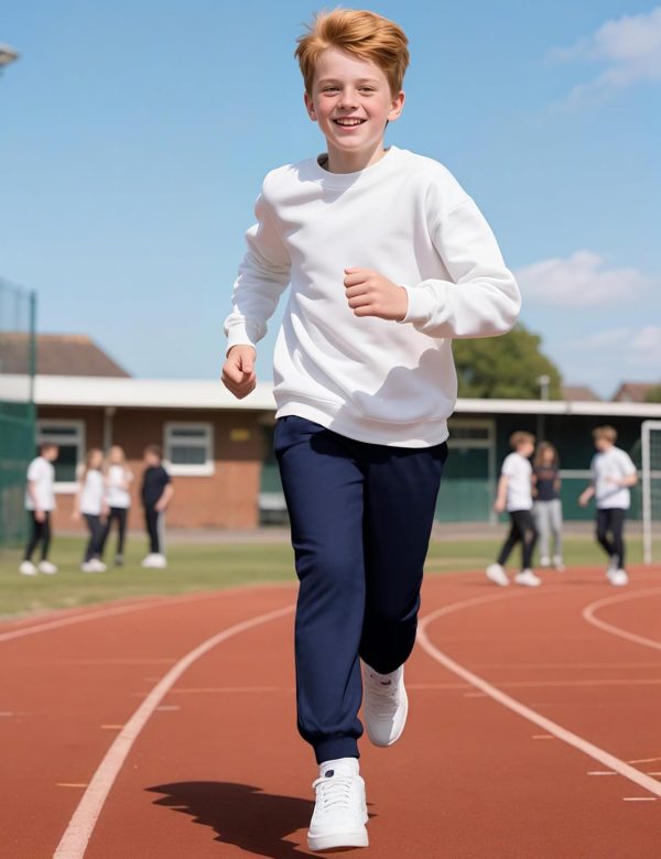 ⁦BOOPH Boys Sweatpants Kids Clothes Athletic Casual Joggers Pants with Poket Drawstring 5-14Y⁩ - الصورة ⁦6⁩