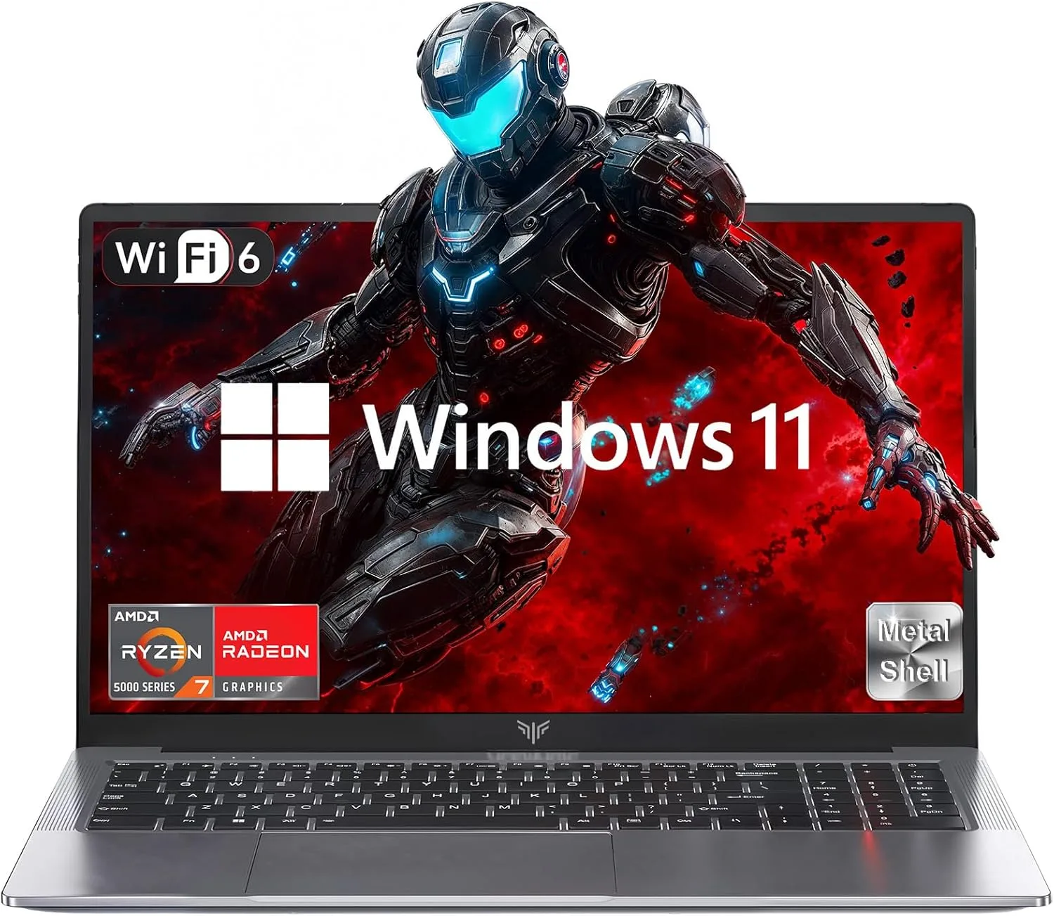 2025 AMD Laptop, 16.1inch Laptop Computer with AMD Ryzen 7 5000 Series(8C/16T, Up to 4.3GHz), 16GB RAM 512GB NVMe SSD Windows 11 Laptop, Radeon RX Vega 8 Graphics,WiFi 6, Backlit KB