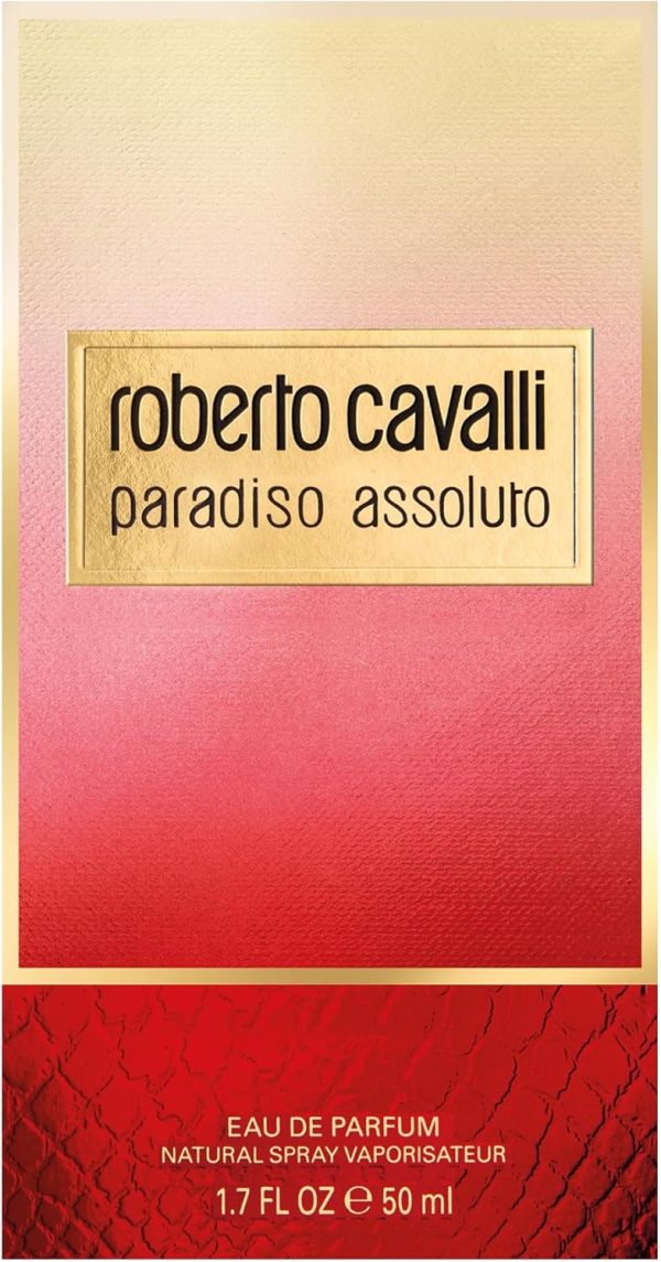 ⁦Roberto Cavalli Paradiso Assoluto For Women Eau De Parfum 50ml, 3614222793458⁩ - الصورة ⁦3⁩
