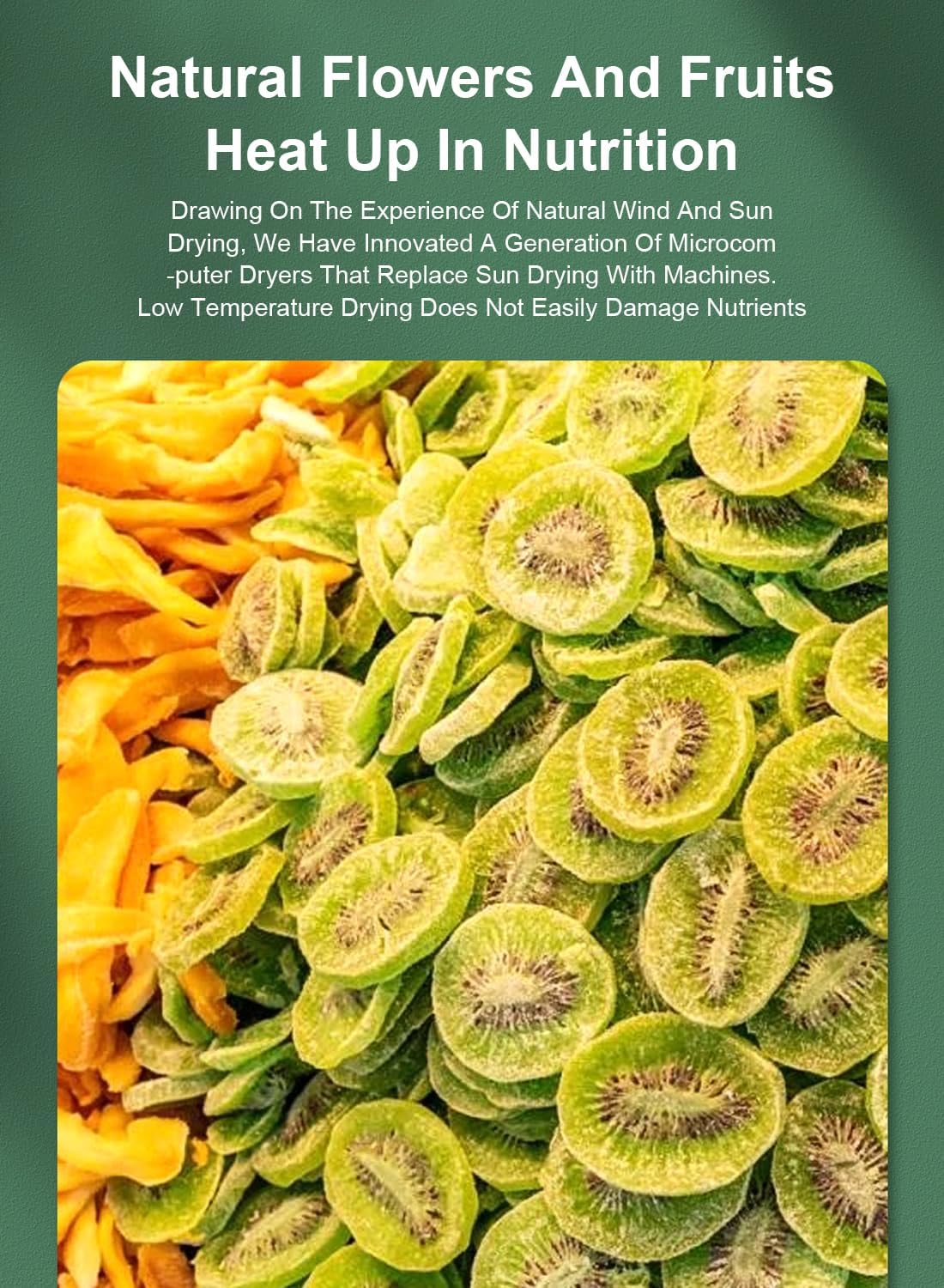 ETLIFE 8 Layer Home Professional Fruit Food Dryer, Stainless Steel Food Fruit Vegetable Pet Meat Air Dryer, Electric Dehydrator 9 ETLIFE 8 Layer Home Professional Fruit Food Dryer, Stainless Steel Food Fruit Vegetable Pet Meat Air Dryer, Electric Dehydrator - الصورة 9