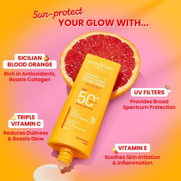 ⁦Dot & Key Vitamin C + E Super Bright Sunscreen SPF 50⁩ - الصورة ⁦3⁩