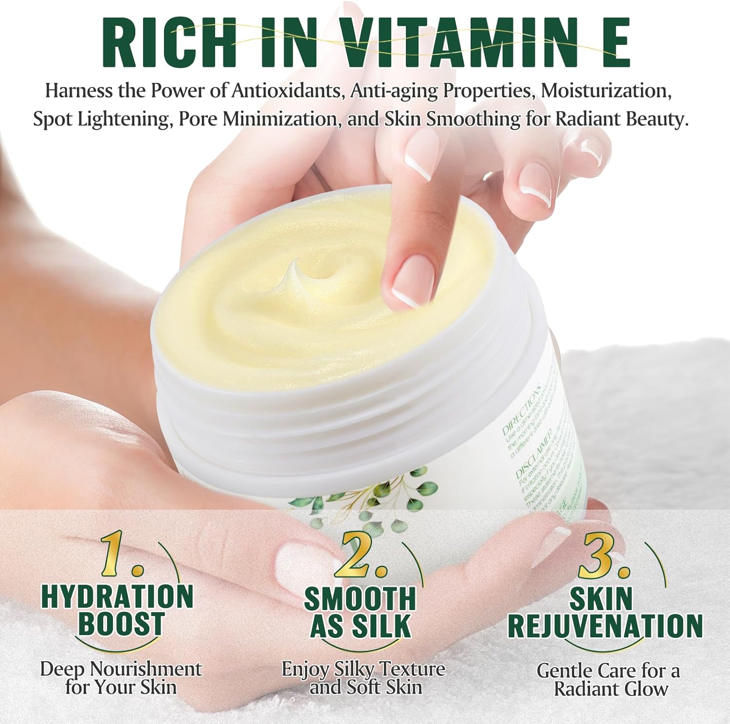 Wild Yam 90g, All Natural Body Moisturiser, Firming, Wild Yam Cream Hormone Balancing, Anti-Wrinkle, Soothing, Women's Dry Skin Skin Cream, Relieves Premenstrual Syndrome and Menopausal Symptoms 4 Wild Yam 90g, All Natural Body Moisturiser, Firming, Wild Yam Cream Hormone Balancing, Anti-Wrinkle, Soothing, Women's Dry Skin Skin Cream, Relieves Premenstrual Syndrome and Menopausal Symptoms - الصورة 4