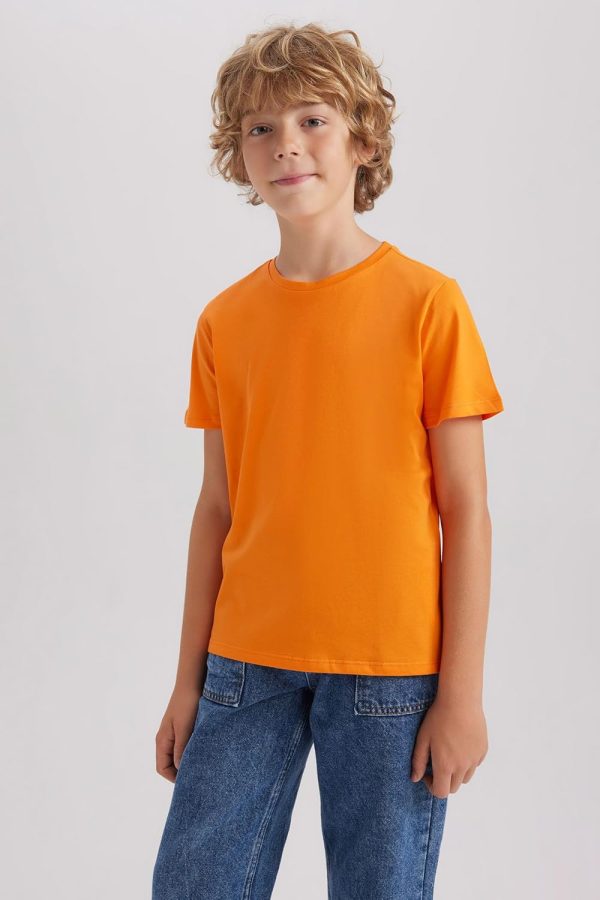 ⁦DeFacto Boys B0667A8 T-shirt⁩ - الصورة ⁦5⁩