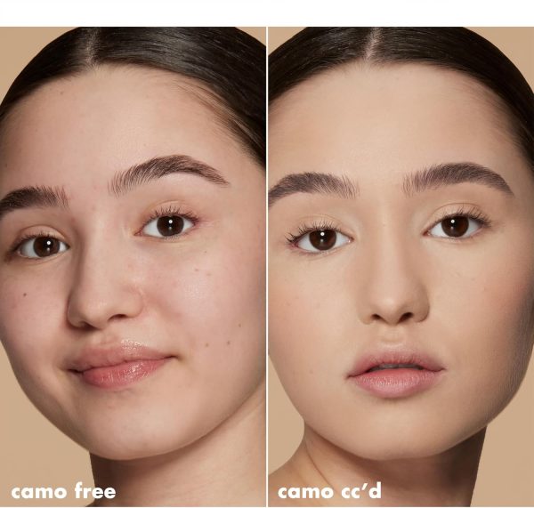 ⁦e.l.f. Camo CC Cream, Color Correcting Full Coverage Foundation with SPF 30, Light 210 N, 1.05 Oz⁩ - الصورة ⁦2⁩