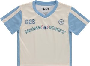 Disney Girls Lilo & Stitch Soccer Jersey T-Shirt - Girls Sizes 4-16
