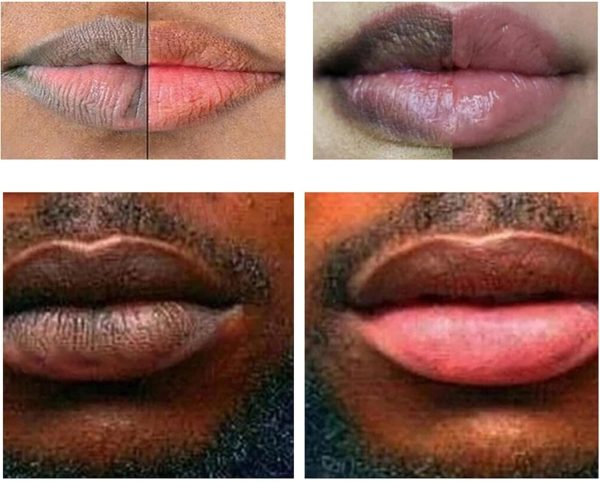 ⁦GEEKOL Lip Lightening Scrub Balm Remove Dull Lips Moisturizing Reduce Pigmentation Black Lips Anti-Drying Remove Dead Skin Lip Care⁩ - الصورة ⁦5⁩